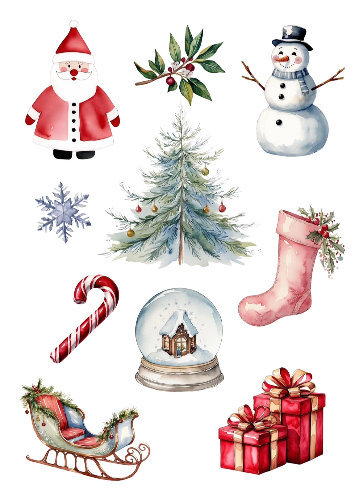 STICKERS THE LAST CHRISTMAS